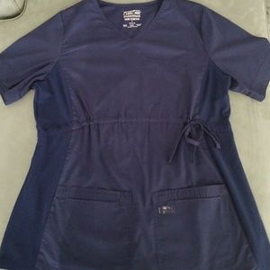 Cherokee workwear maternity scrub top